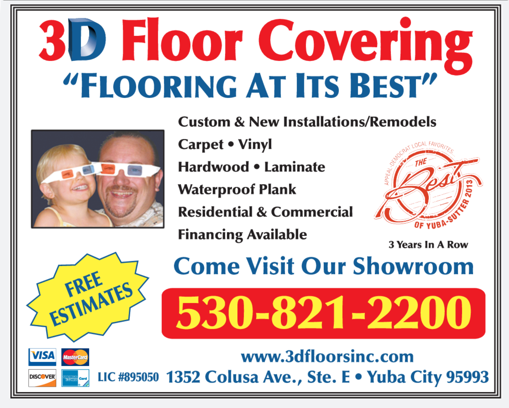 3D Floor Covering Inc