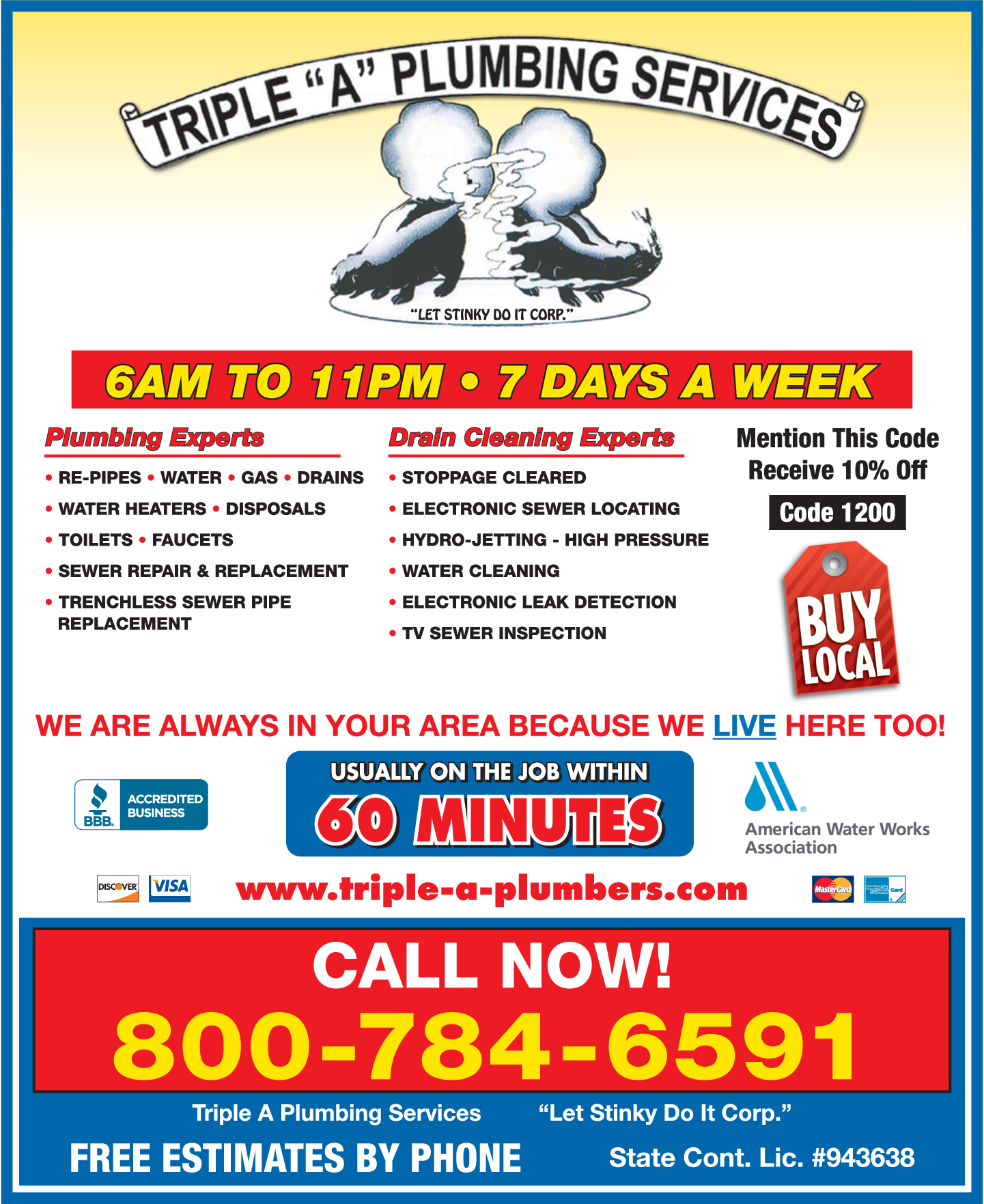 Triple A Plumbing Services