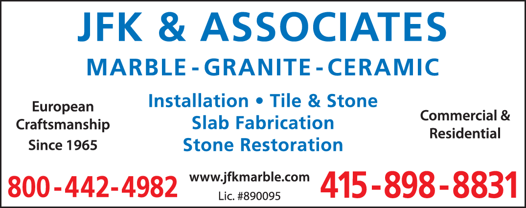 JFK & Associates Marble-Granite-Ceramic